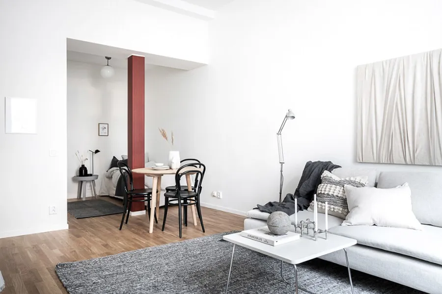 30㎡不到的小户型，老外设计也是可圈可点！收纳、家居功能太好