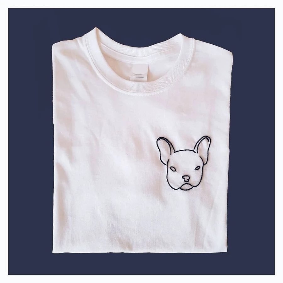 手工刺绣在T恤上看起来更加时尚，20种刺绣图案，一款比一款好看