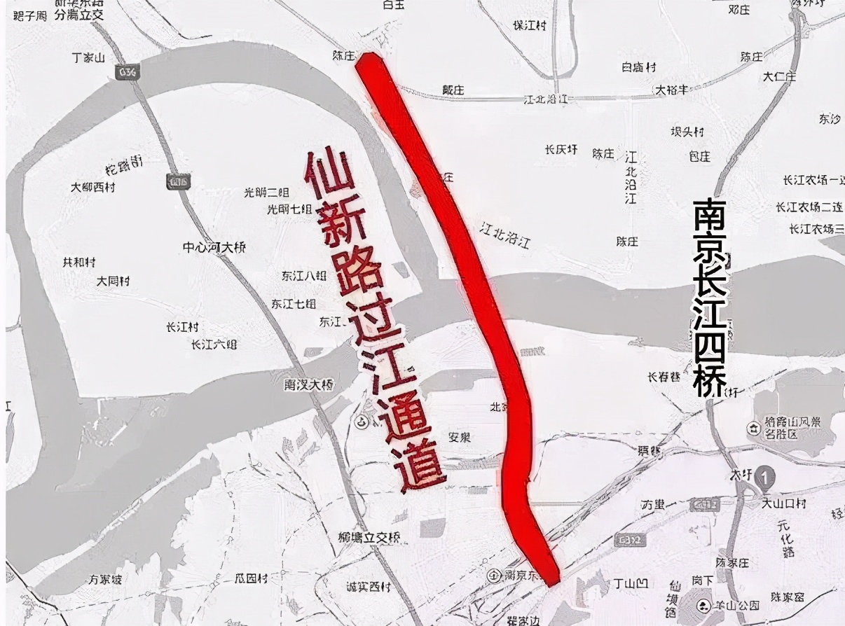 南京在建一条过江通道，预计2023年建成通车，助地区经济快速发展