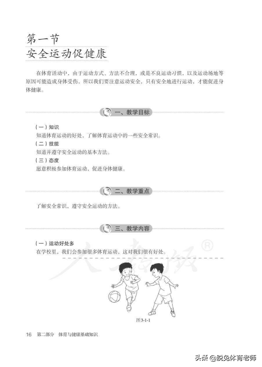 电子课本：人教版小学《体育与健康》全学段，赶紧下载收藏学习吧