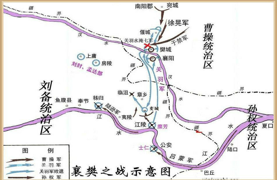 曹操败赤壁、关羽走麦城，军事地理分析三国争夺荆州的关键点在哪