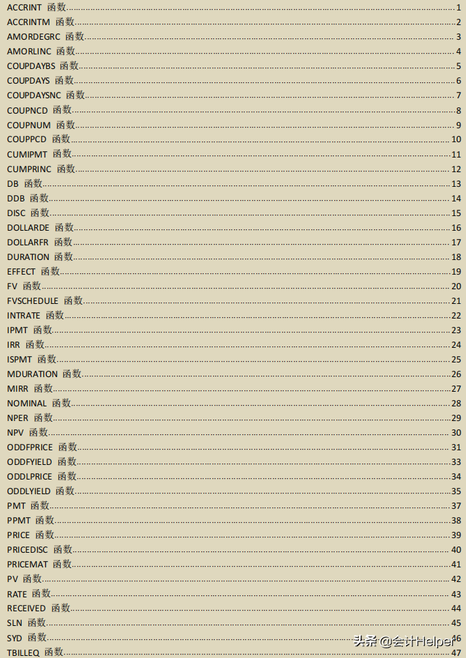 436页Excel公式示例大全，共12大类函数（含424个公式）