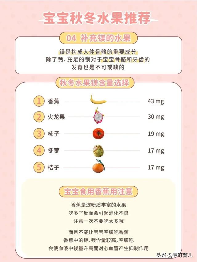 宝宝秋冬吃什么水果好？掌握这3个原则，吃对水果吃出健康