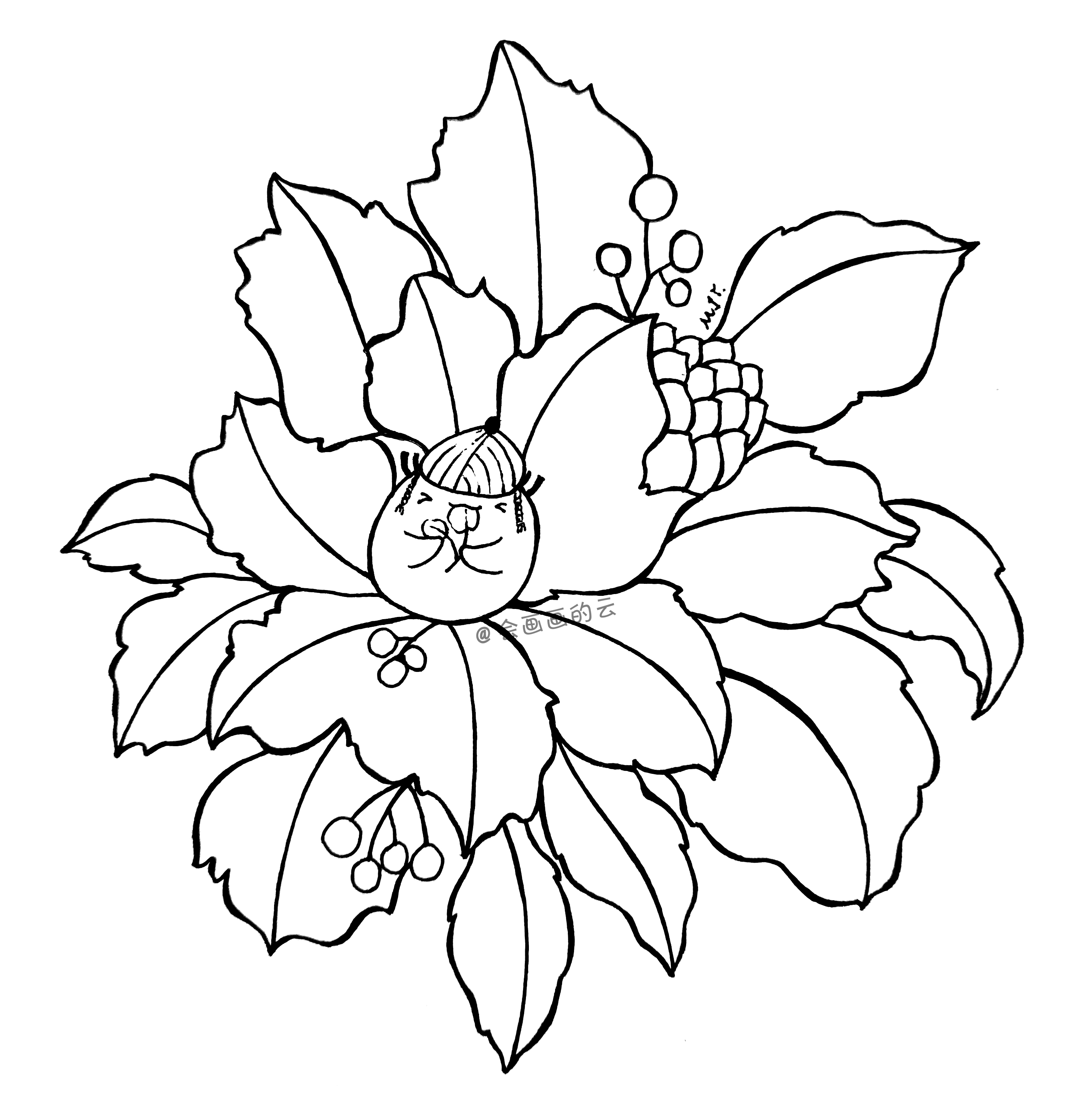 树叶怎么画(一笔一世界) - seo葵花宝典