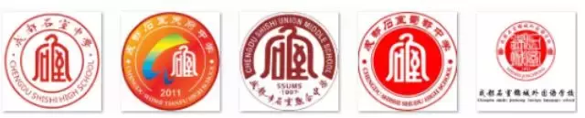 成都85所中小学校徽大起底：红绿是主流，长得“胖”完胜！