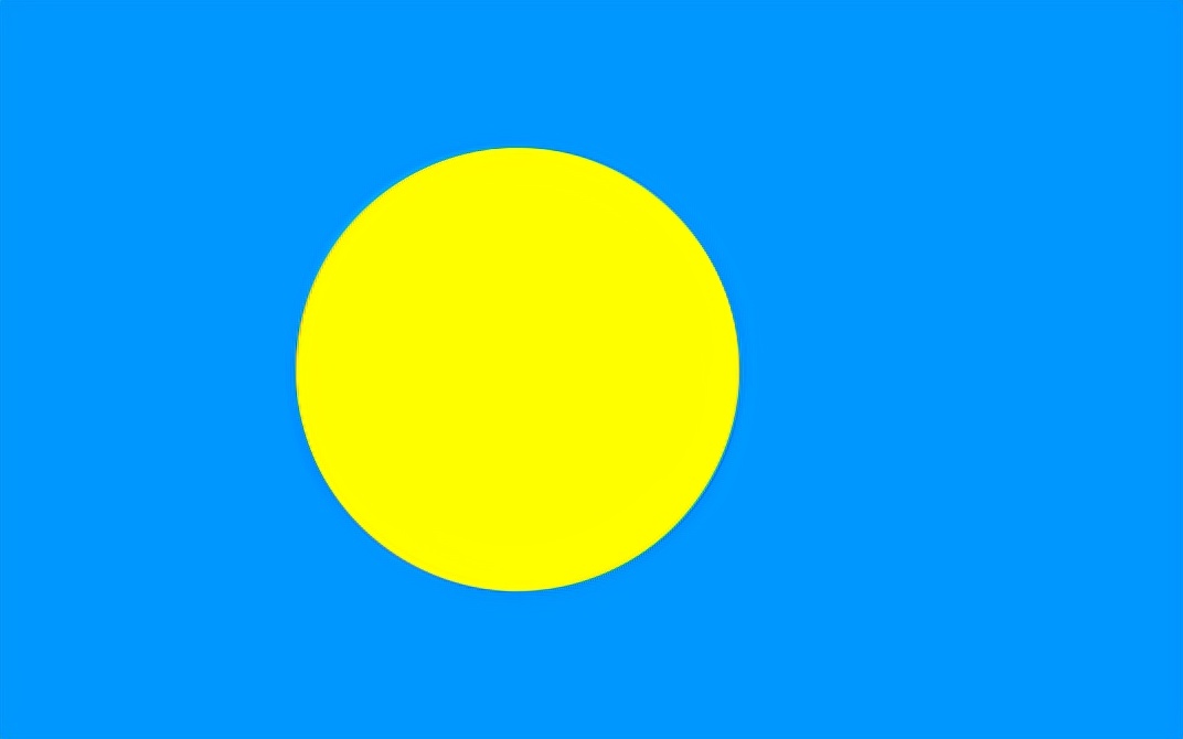 瑙鲁(瑙鲁共和国)10,基里巴斯(基里巴斯共和国)红底舰鸟,太阳,蓝白