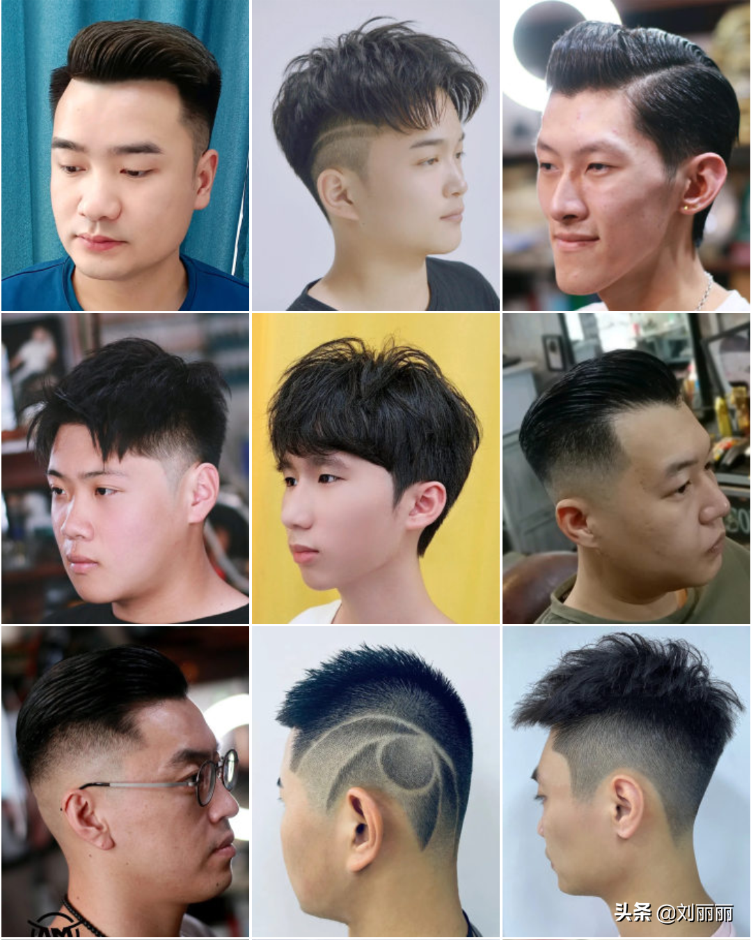男发想要更多造型，头顶别剪太短，100多款时尚发型供你参考