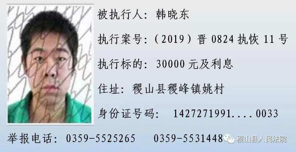 跑了和尚跑不了庙！山西这63个人！姓名、照片、身份证号、住址全曝光！