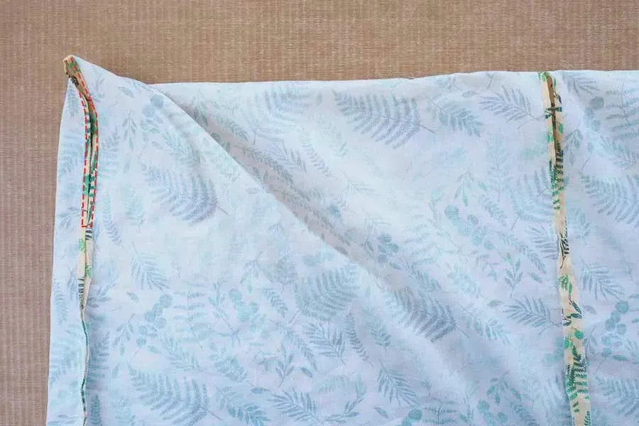 日式简裁丨无需纸样，可以直接缝制的卡夫坦连衣裙