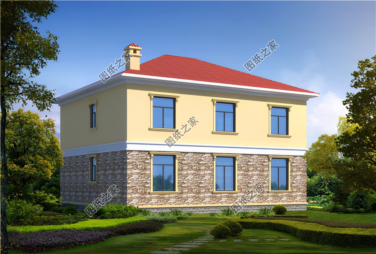 造价20万二层楼别墅,生活的优选,舒适的选择