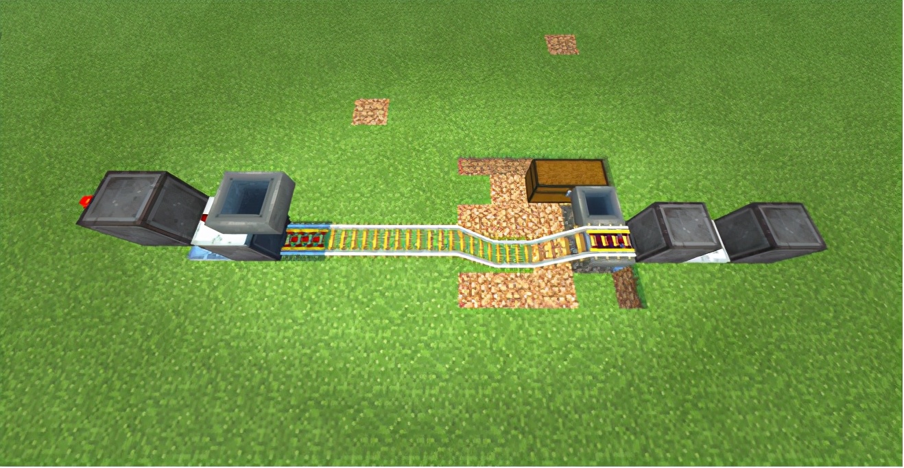 顶级教程《我的世界》全自动运输南瓜机 妈妈再也不担心我干饭啦