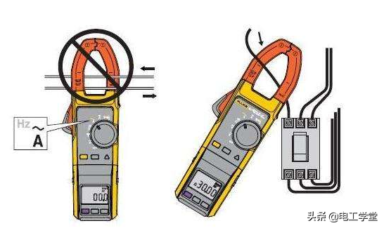 电工工具 钳形电流表工作原理及使用及注意事项