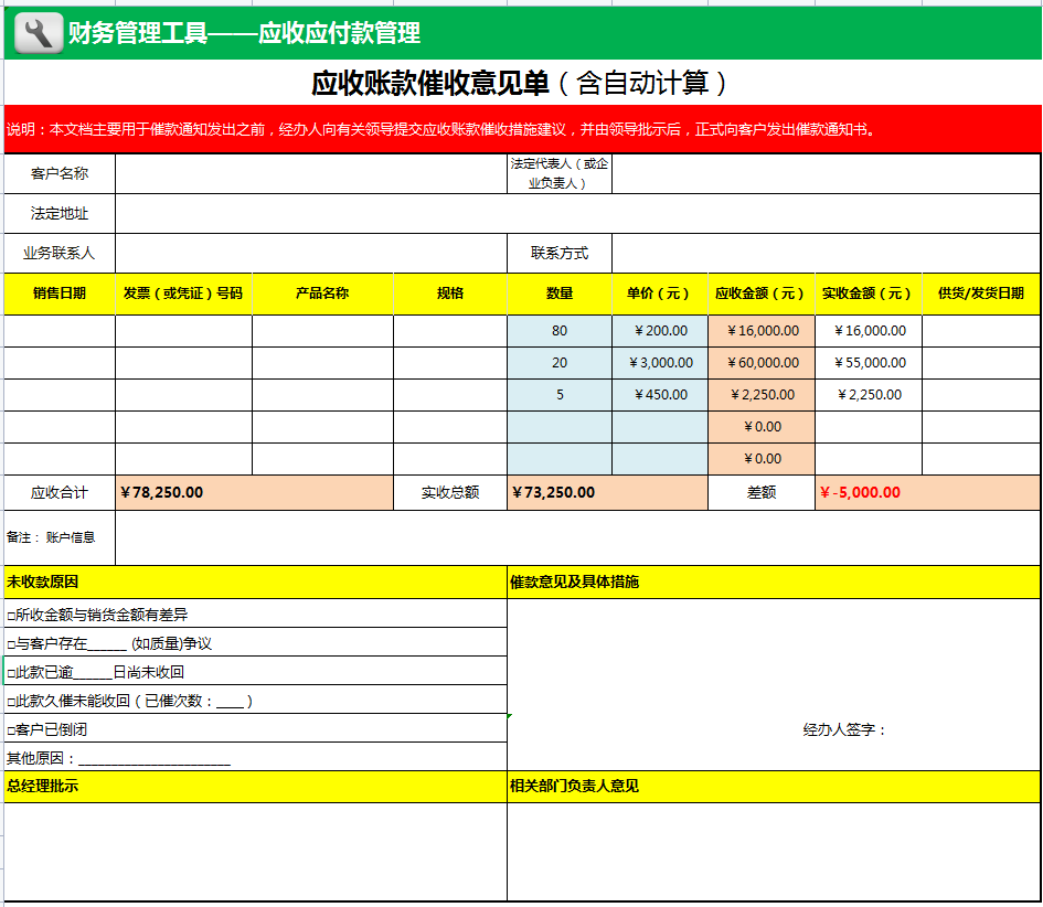 应收应付太混乱？幸亏有这份全自动表格，预警提醒，太方便了