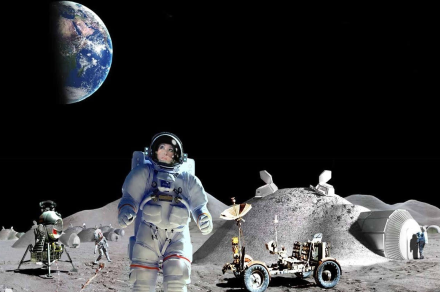 为什么空间站不建在月球，而是选择“飘”在地球上空？有何意义？