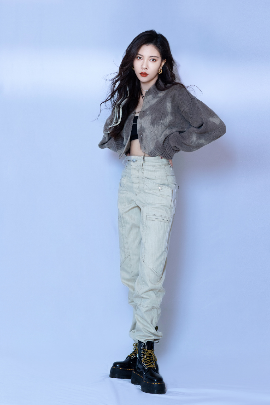 甜酷风格的look展示秀