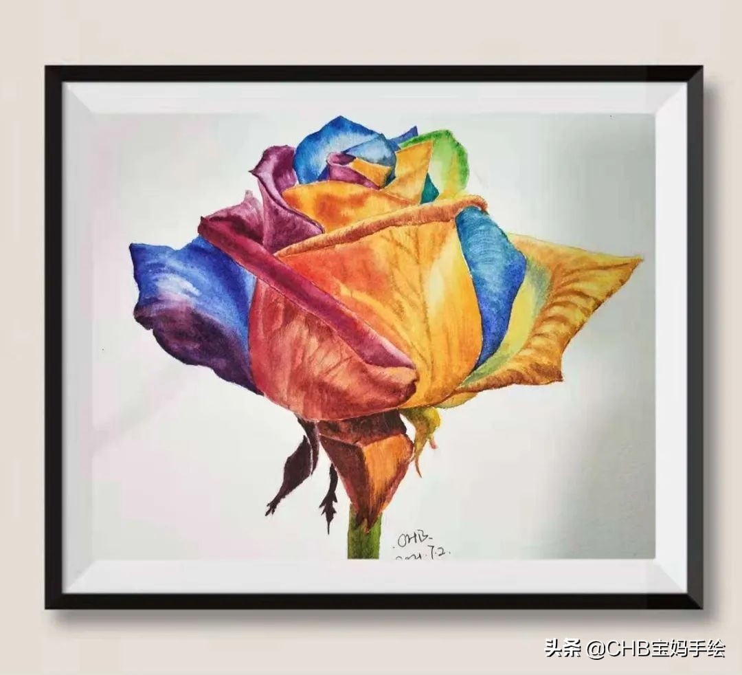 画玫瑰花的简笔画 画画图片 手绘 - 玫瑰花线稿图 - 实验室设备网