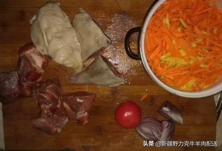 新疆塔城风干鹅抓饭，原来还可以这么做，好吃
