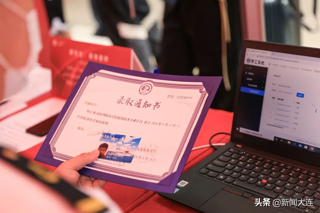 #大连头条#高校开学进行时！终于等到你