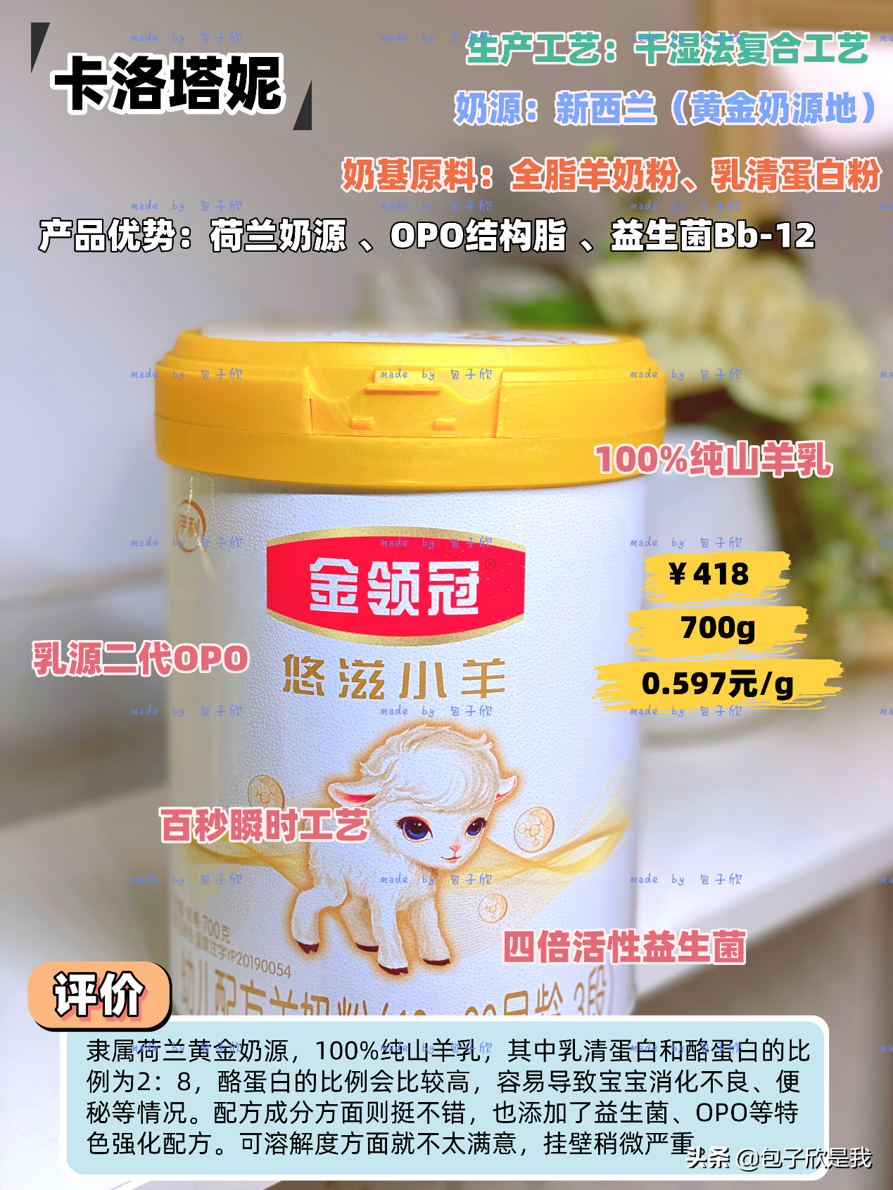 5款羊奶粉年終測評｜誰才是營養的王者？
