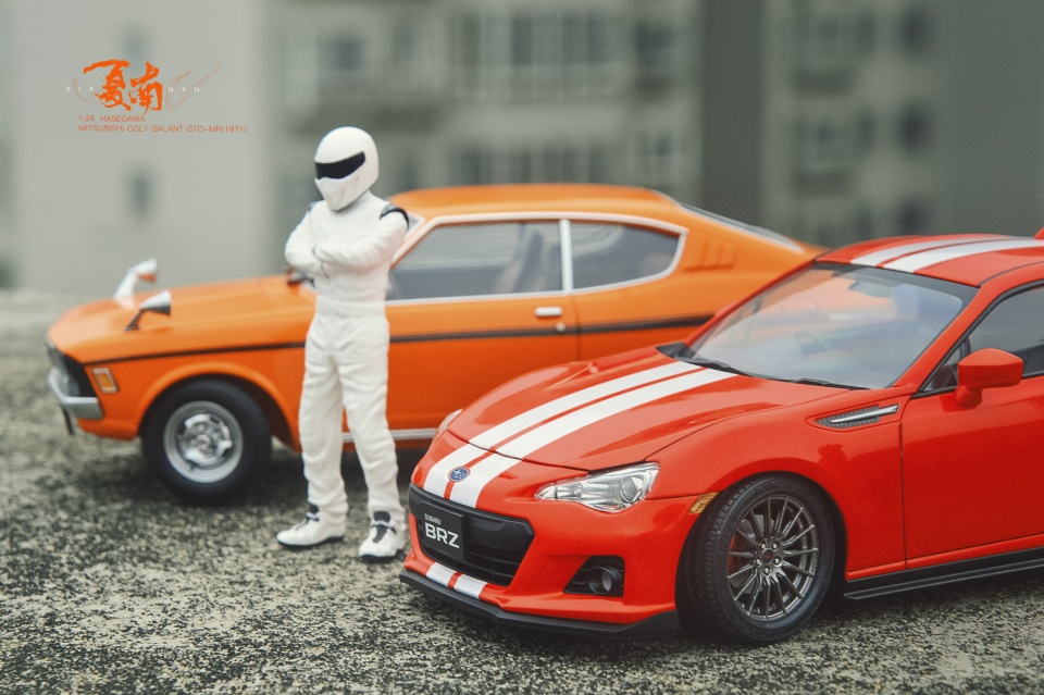 模玩秀：长谷川 1:24 三菱Colt Galant1971