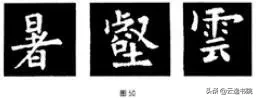 欧、颜、柳、赵四体结体和笔法