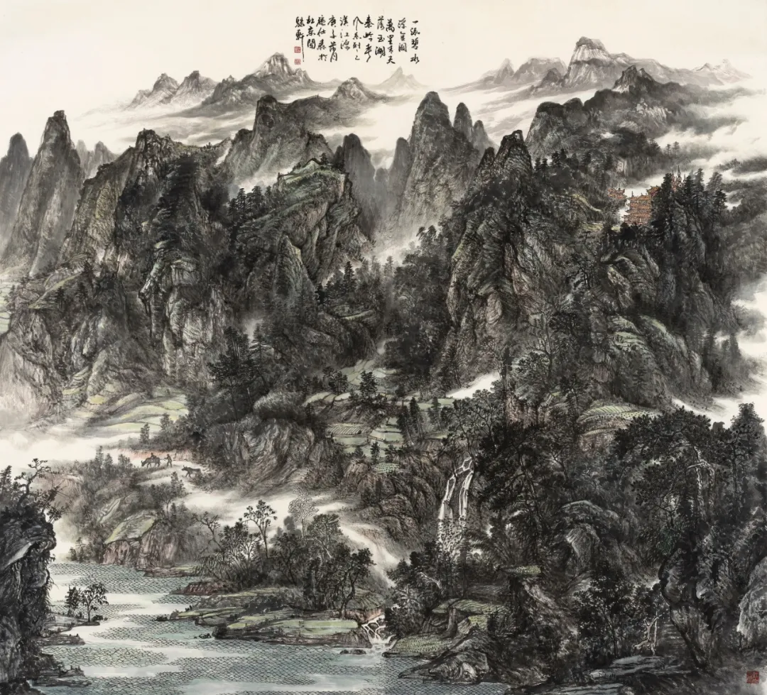 "大美秦岭-问道龙脉"——张仕森中国画作品展