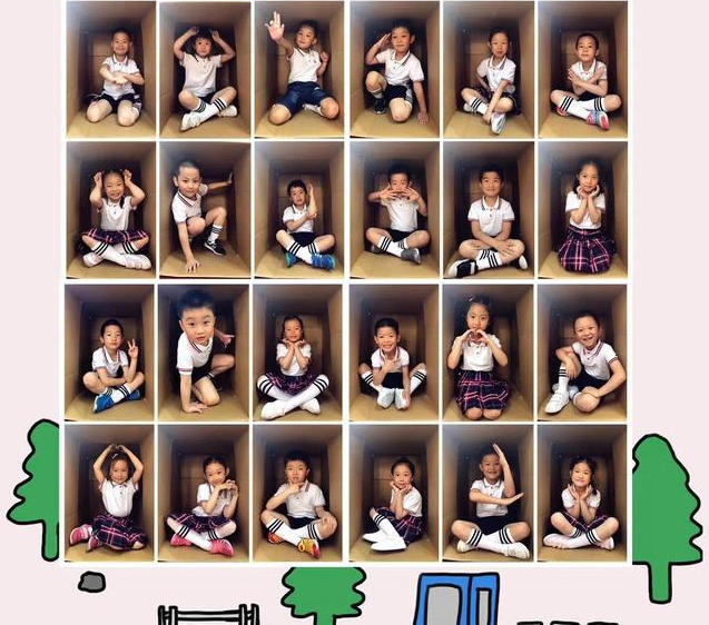 幼儿园毕业照走红，创意不输大学生，家长：再穷也不能少了仪式感