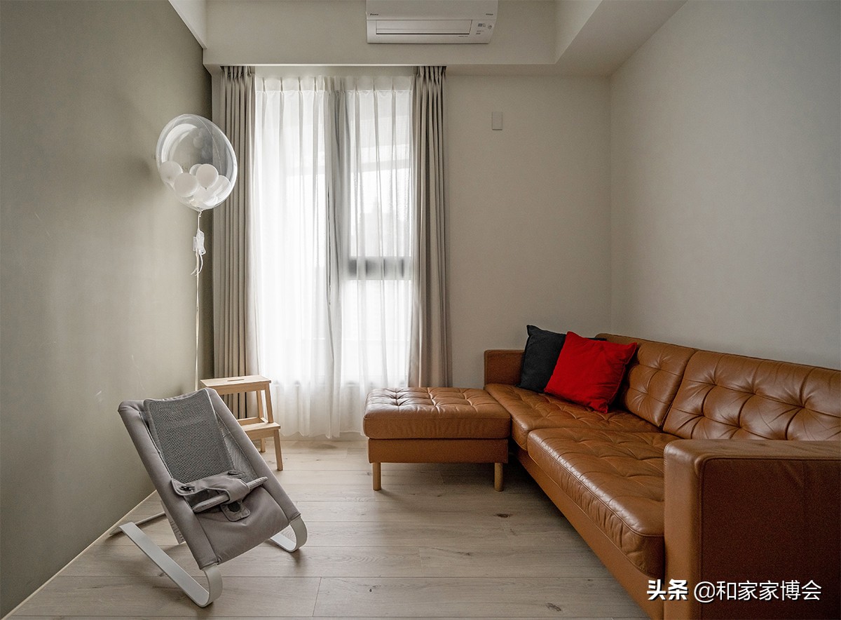 兒童房設計費用125㎡無毒親子宅，復古與現代風的全新樣態