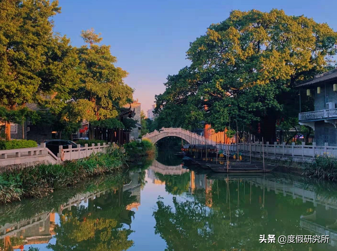 杏花春雨小桥流水，不输周庄乌镇，广东适合游玩的四个江南水乡