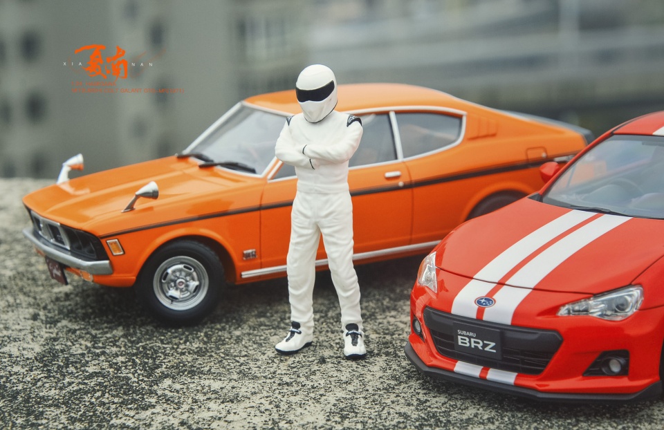 模玩秀：长谷川 1:24 三菱Colt Galant1971