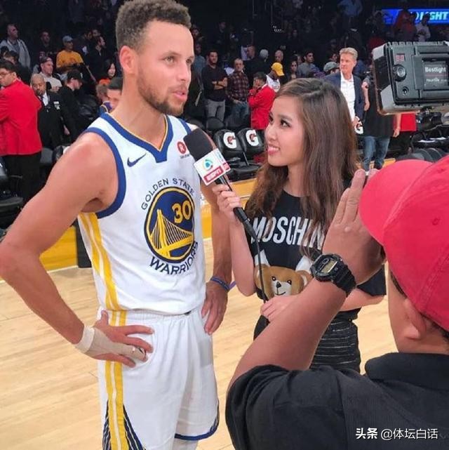 为什么nba球员没怎么有汗(NBA球员有汗臭味儿吗？美女记者爆料：库里奶香，甜瓜洗洁精味)