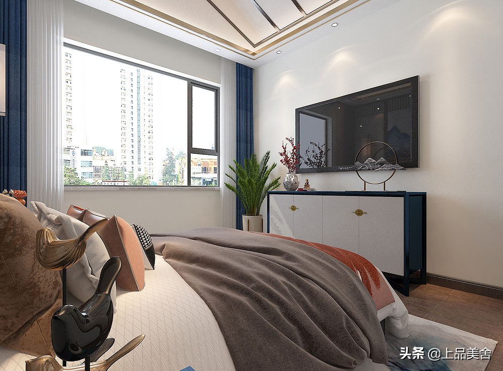 语文老师的中式风格装修，384平米四层别墅，全屋文化气息浓厚