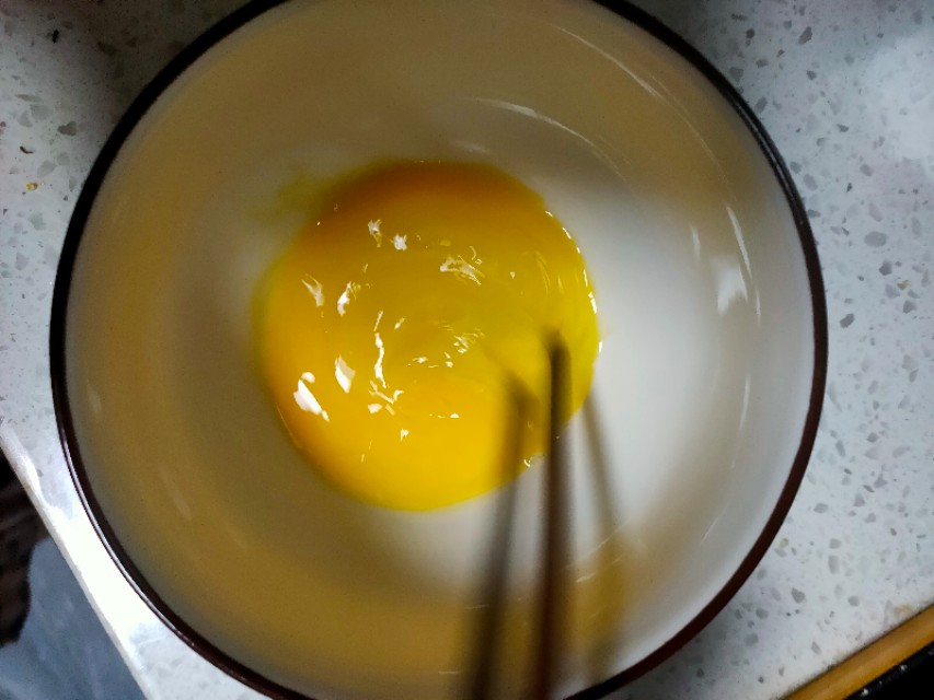 甜甜的玉米糁蛋花汤，制作步骤，详细图文。