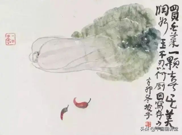 新手进来，国画画法的全过程