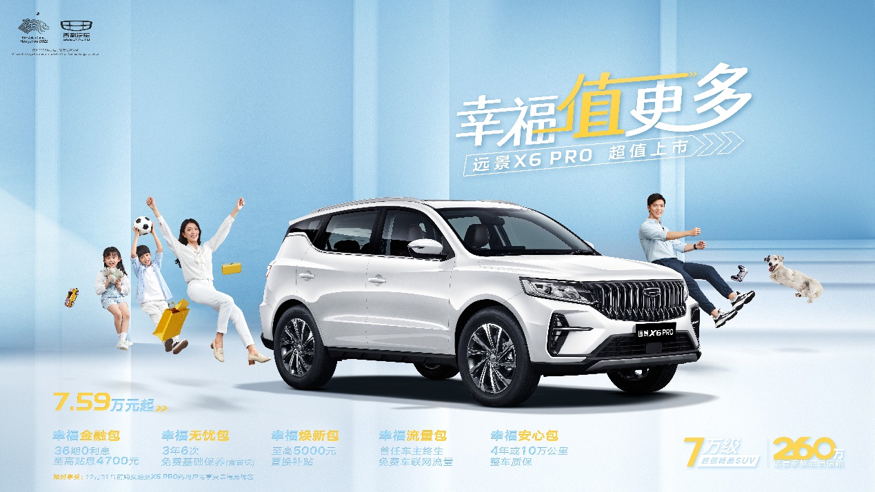 全球鹰GX7（远景X6）车型报价详情