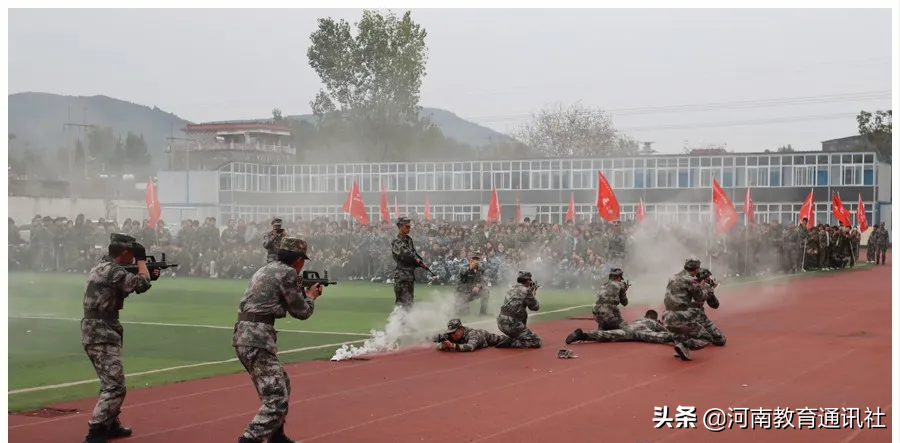 再见了 6天的迷彩青春！河南省医药卫生学校2021级新生军训汇演完美落幕