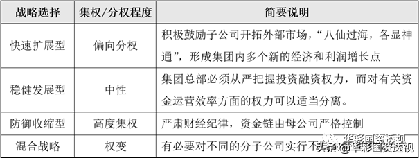 集团财务管控系列｜一：集团的财务战略与财务管控