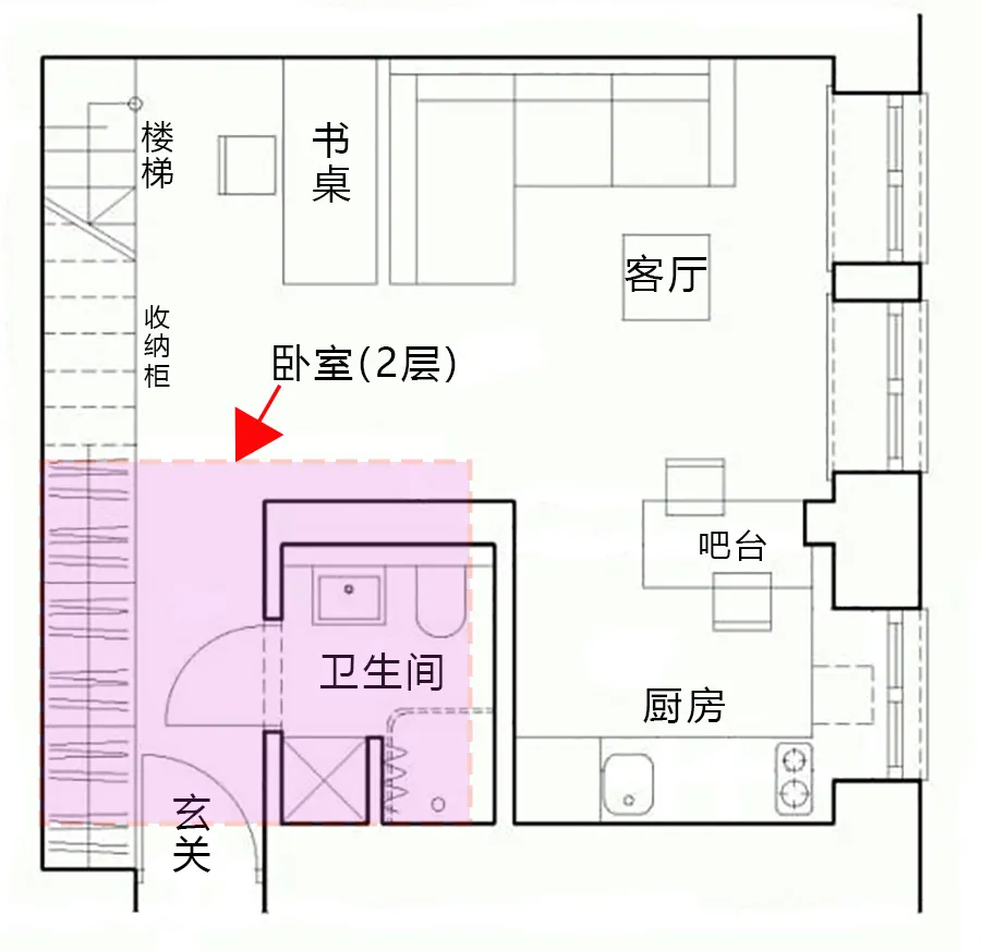 30㎡不到的小户型，老外设计也是可圈可点！收纳、家居功能太好