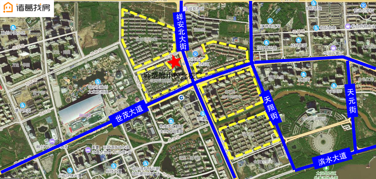 来了！松北区公办小学学区范围出炉！这里的学区房价格是这样的