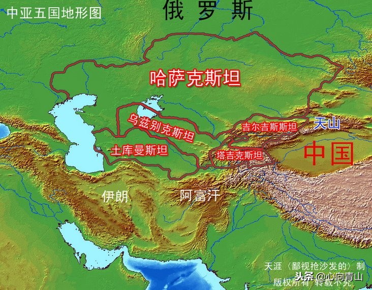 吉尔吉斯汗国地图图片