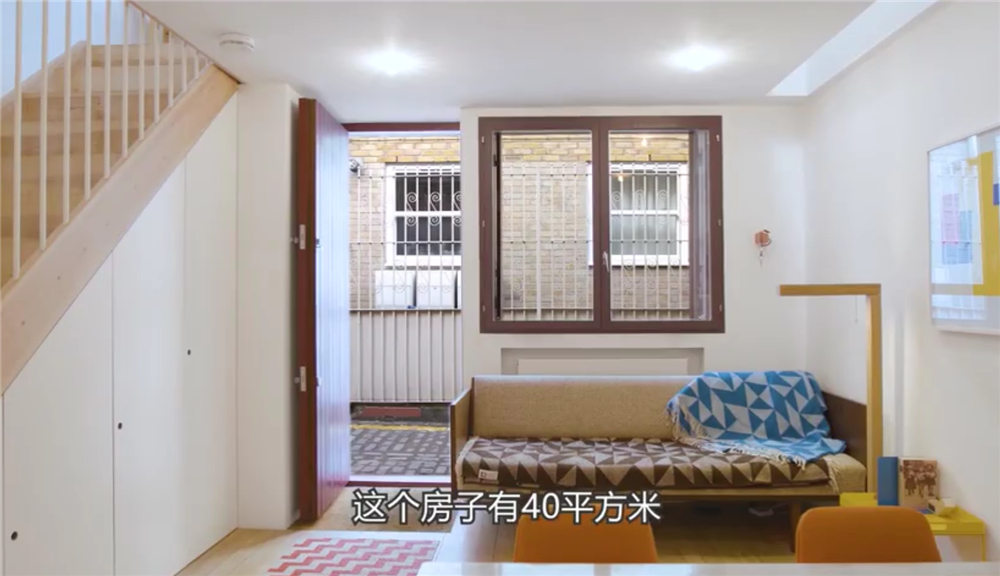 58岁阿姨改造40㎡小家：将原本的木匠作坊，变成温馨2室2厅