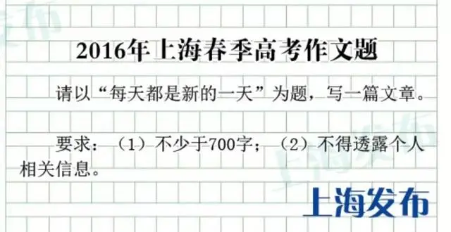 上海2021春季高考作文题“你会成为什么样的人？”|附范文