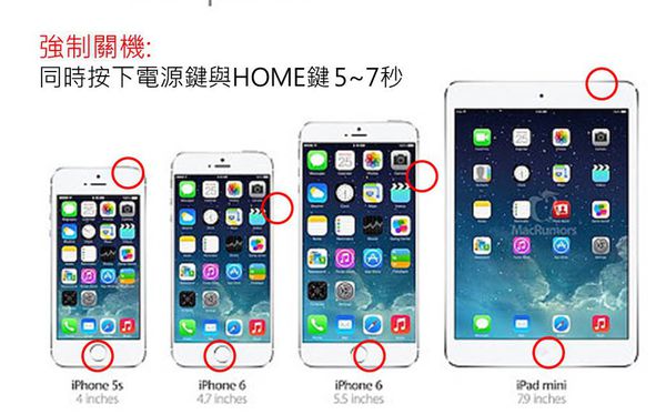死机了！对iPhone与iPad进行暴力物理关机！