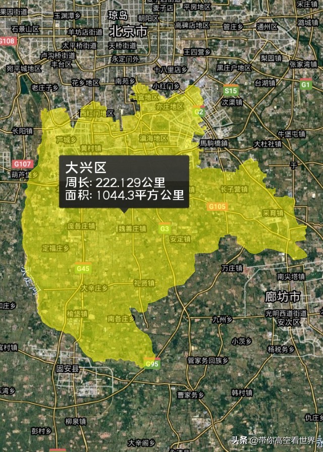 北京13个城区地图（北京市行政区划地图）