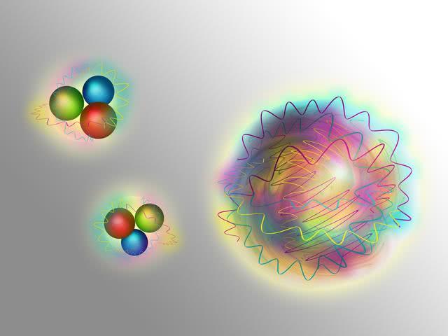 中子和质子(质子还能再分么？)