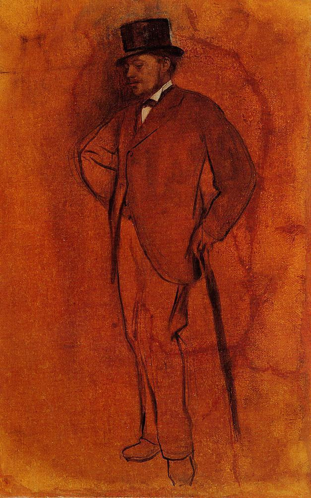 画家德加简介(学赏画（34）法国印象派画家埃德加·德加(Edgar Degas)简介)