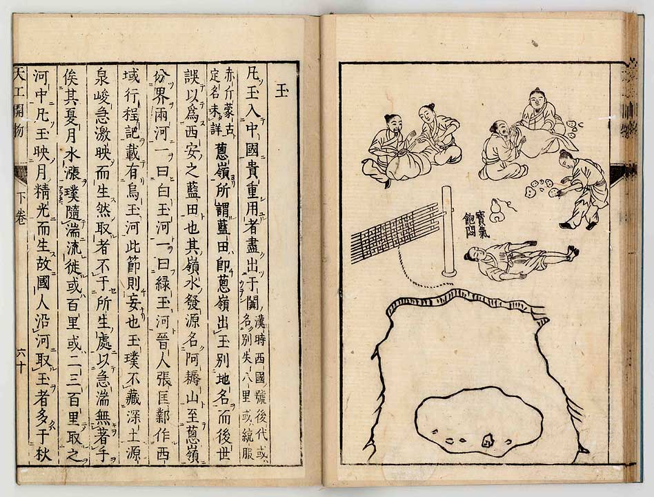 中国17世纪的工艺百科全书(明代宋应星的天工开物)