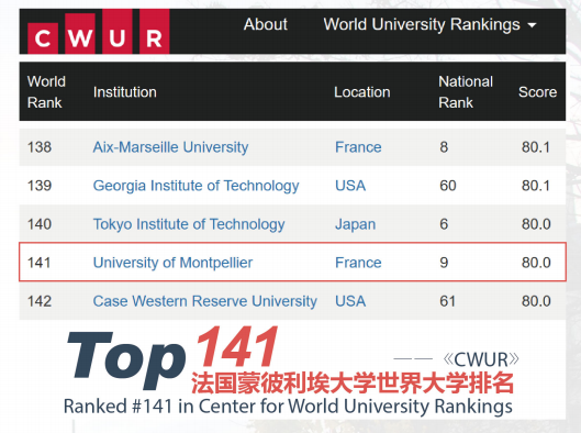 哪些海外院校EMBA项目值得读？走进法国TOP10名校蒙彼利埃大学