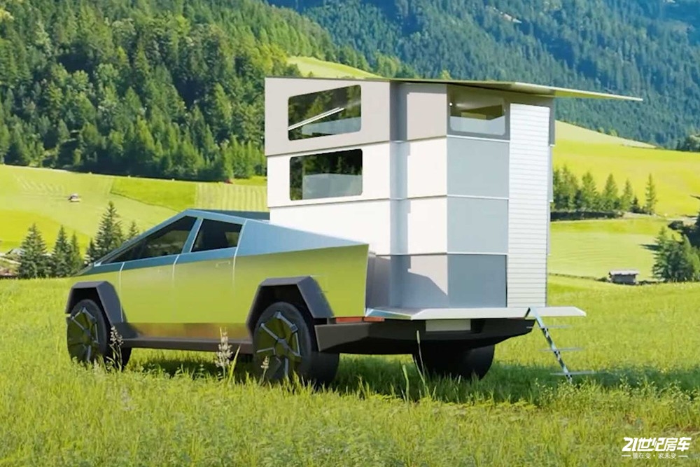 特斯拉四层折叠房车已经开始预订,都是黑科技