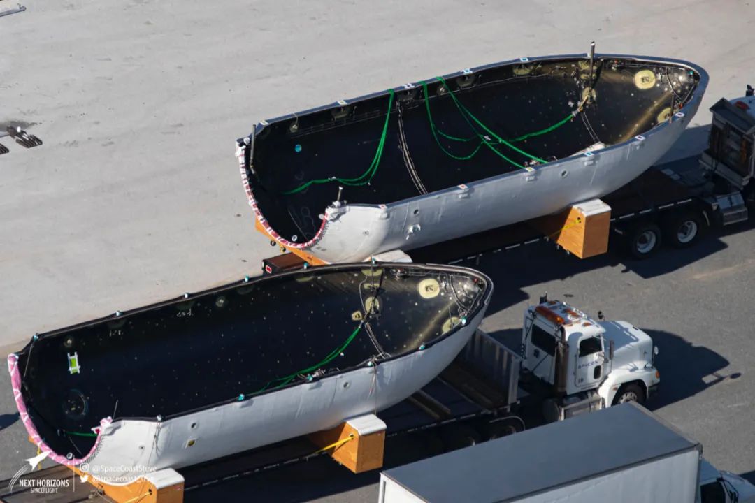 这次使用的整流罩仍旧是回收复用型,其中一片曾用过两次:去年12月14日